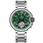 Poedagar 1413 watch Silver Green S variant