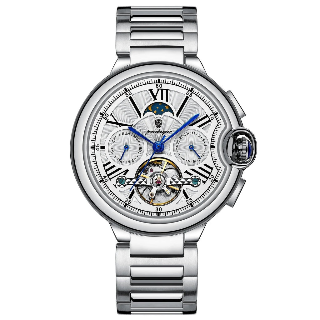 Poedagar 1413 watch Silver White S variant