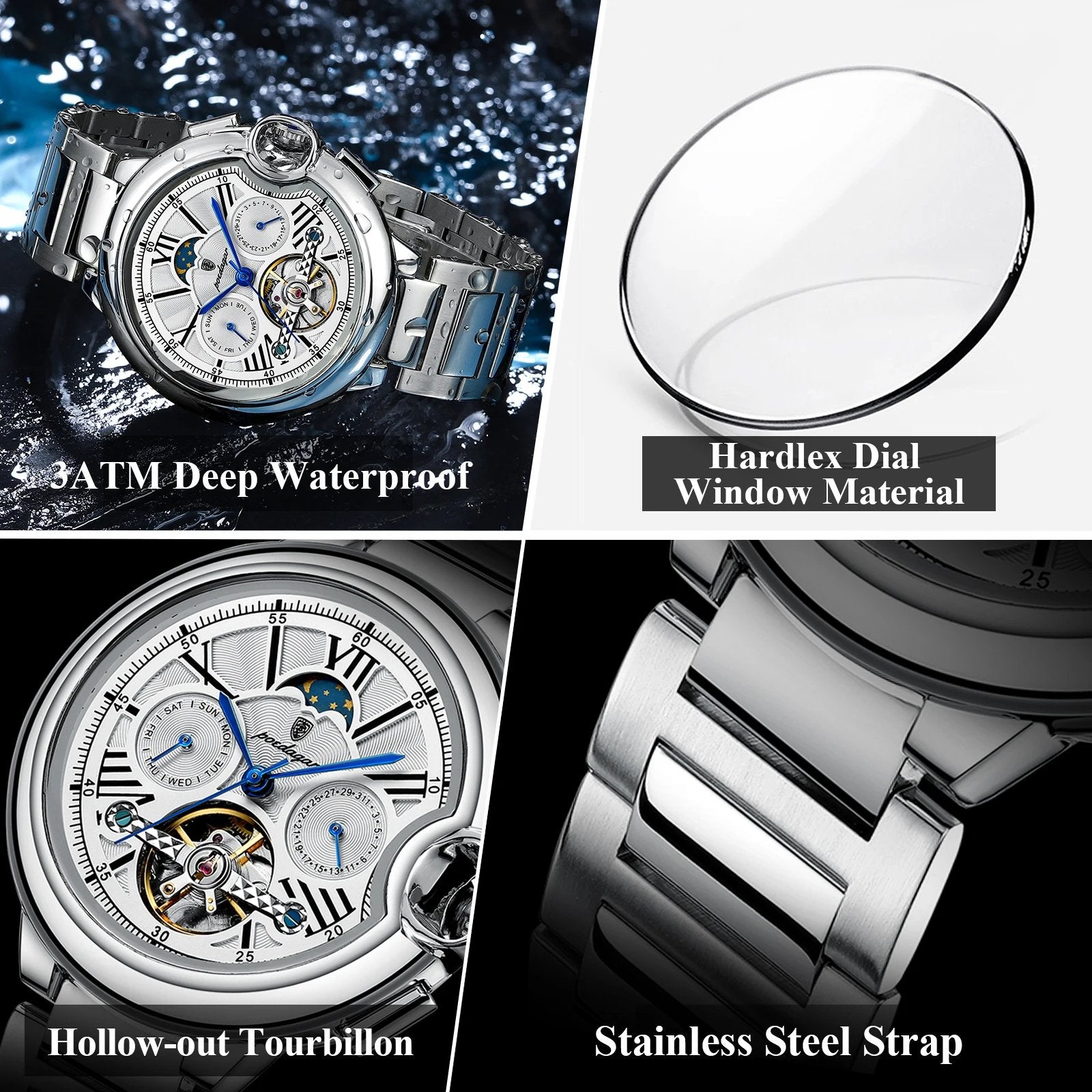 Poedagar 1413 watch
