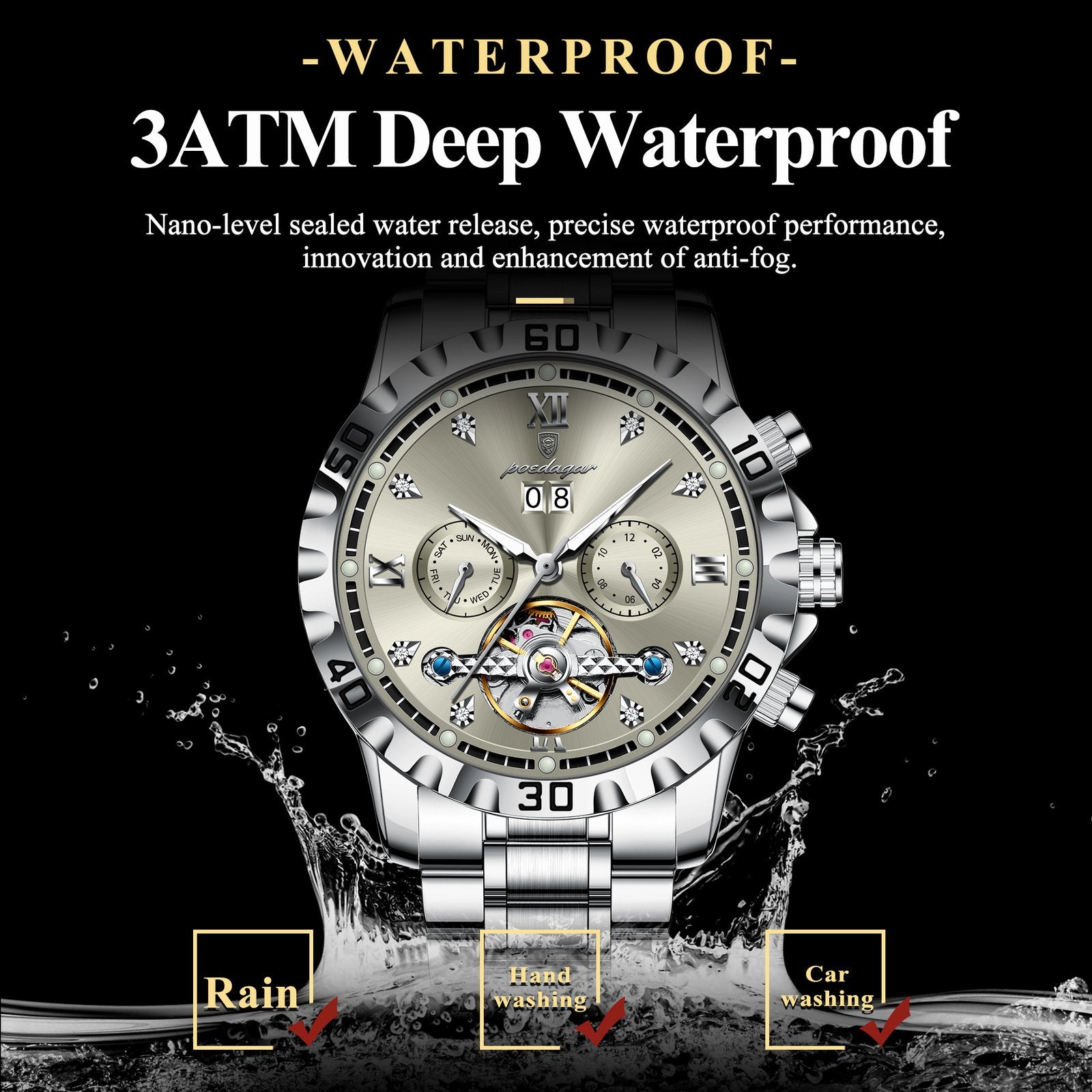 Poedagar 1418 watch