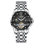 Poedagar 1420 watch Silver Black variant