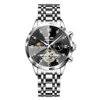 Poedagar 1422 watch Silver Black variant