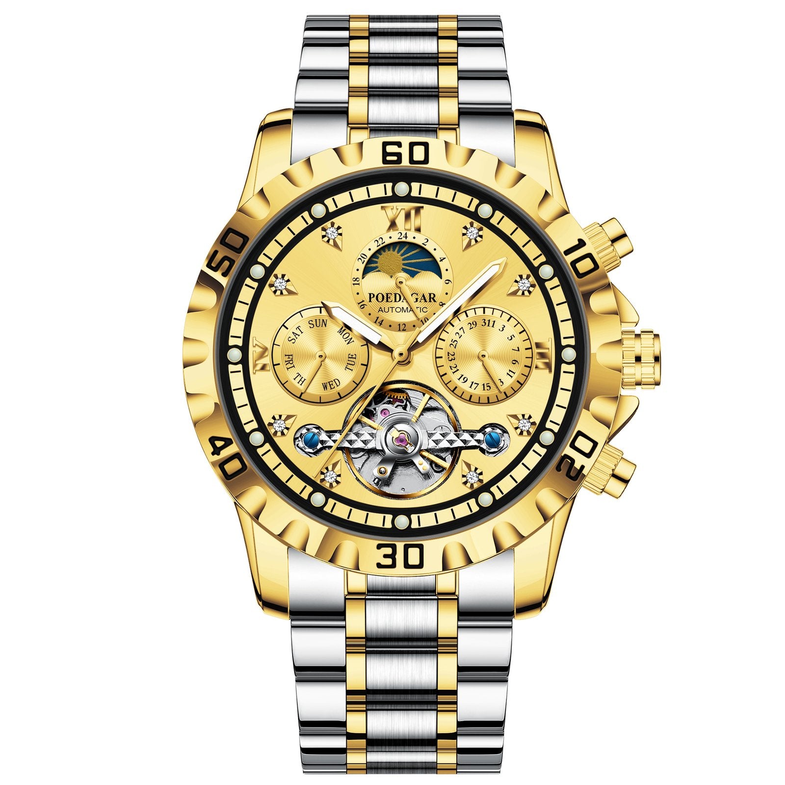 Poedagar 1423 watch Gold Gold variant
