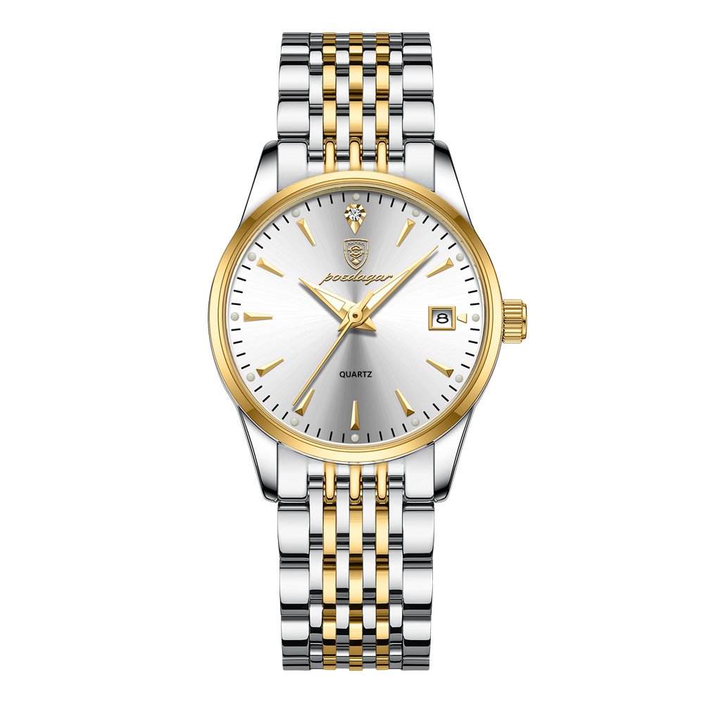 Poedagar 266 watch Gold White variant