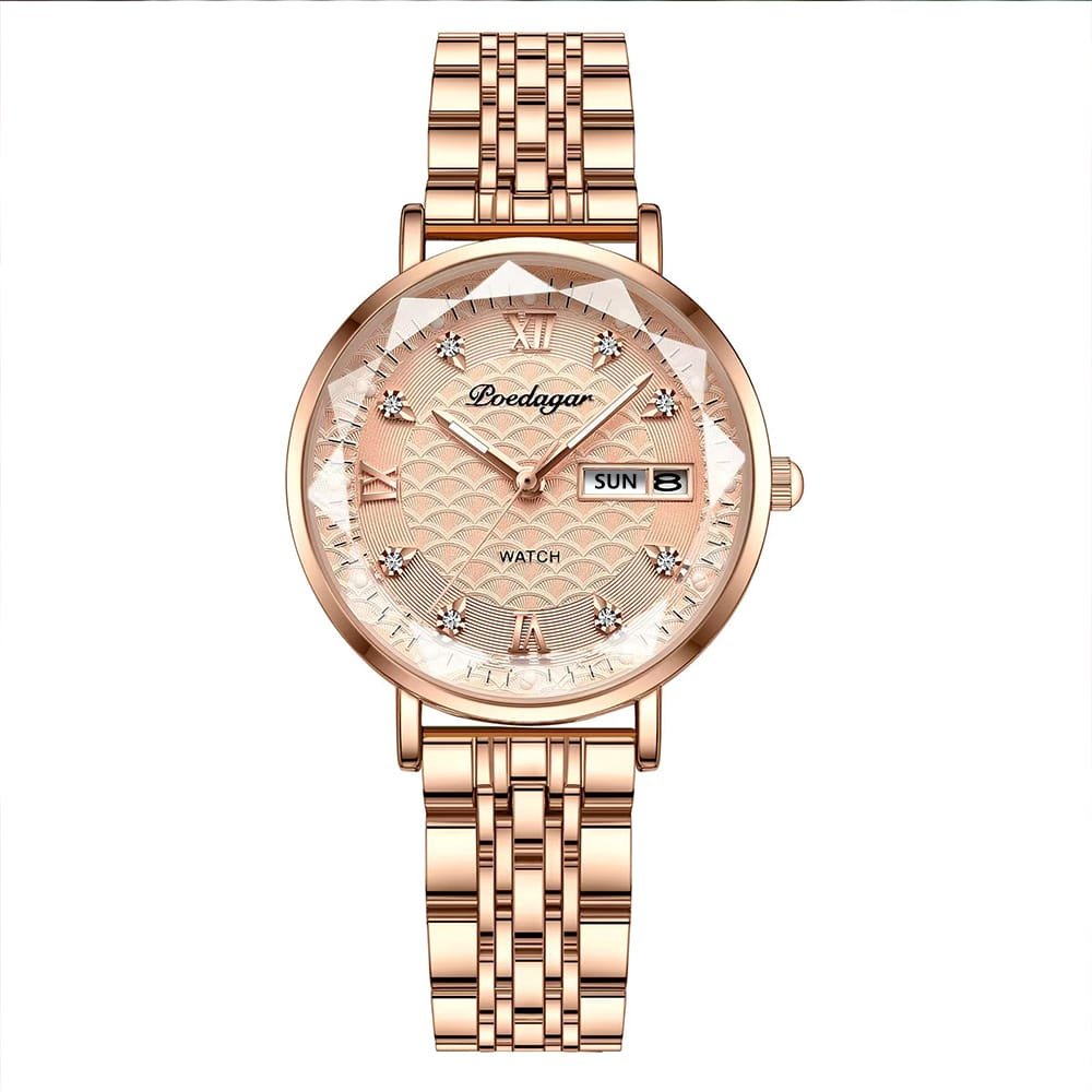 Poedagar 3011 watch RoseGold RoseGold variant