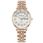 Poedagar 3011 watch RoseGold White variant