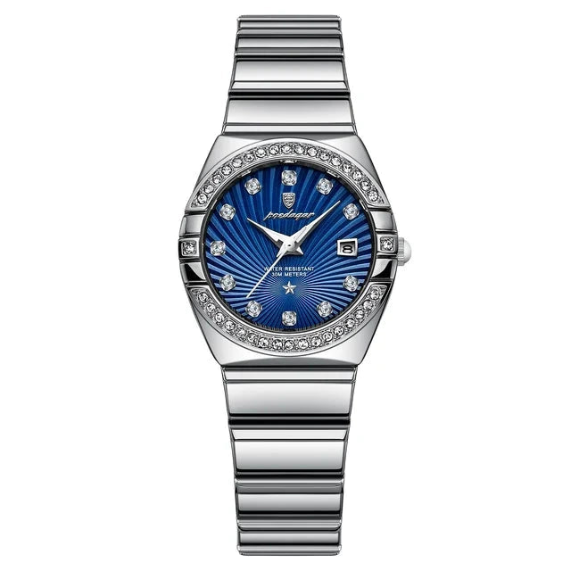 Poedagar 302 watch Silver Blue variant
