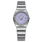 Poedagar 302 watch Silver Purple variant
