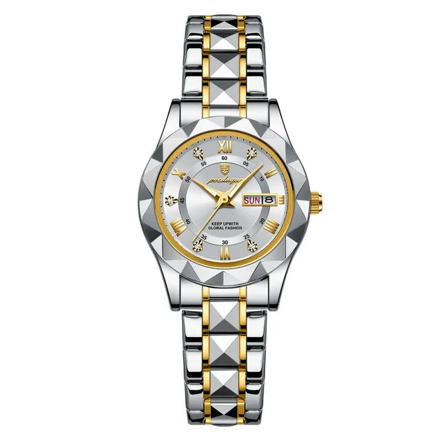 Poedagar 306 watch Gold White variant