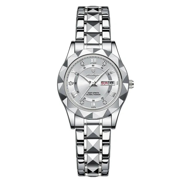 Poedagar 306 watch Silver White variant