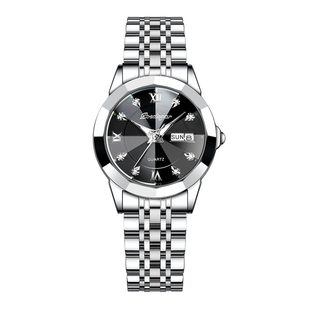 Poedagar 3076 watch Silver Black variant