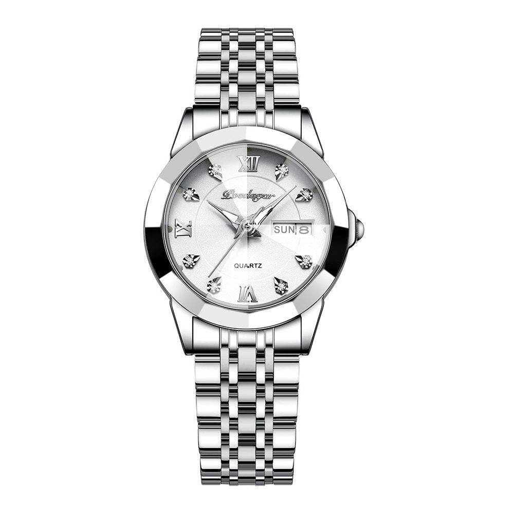 Poedagar 3076 watch Silver White variant