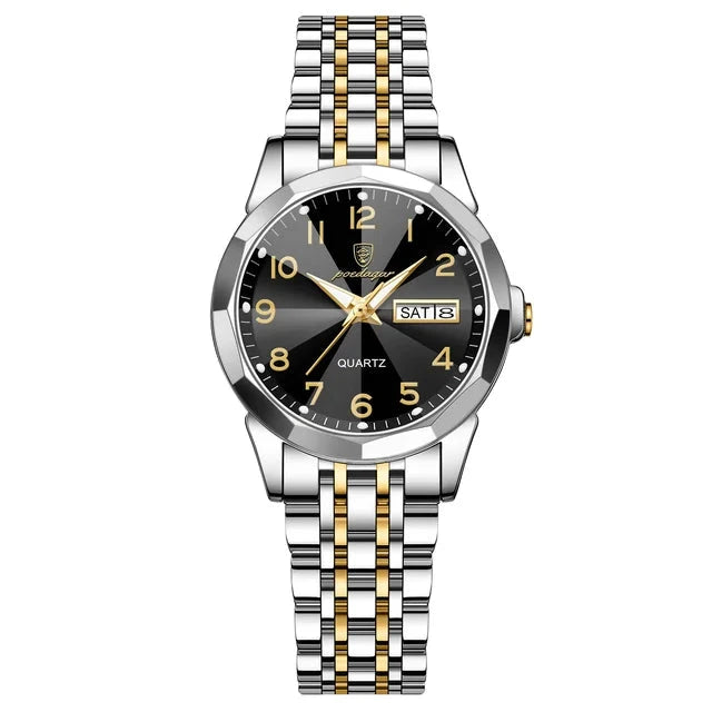 Poedagar 3078 watch Gold Black variant