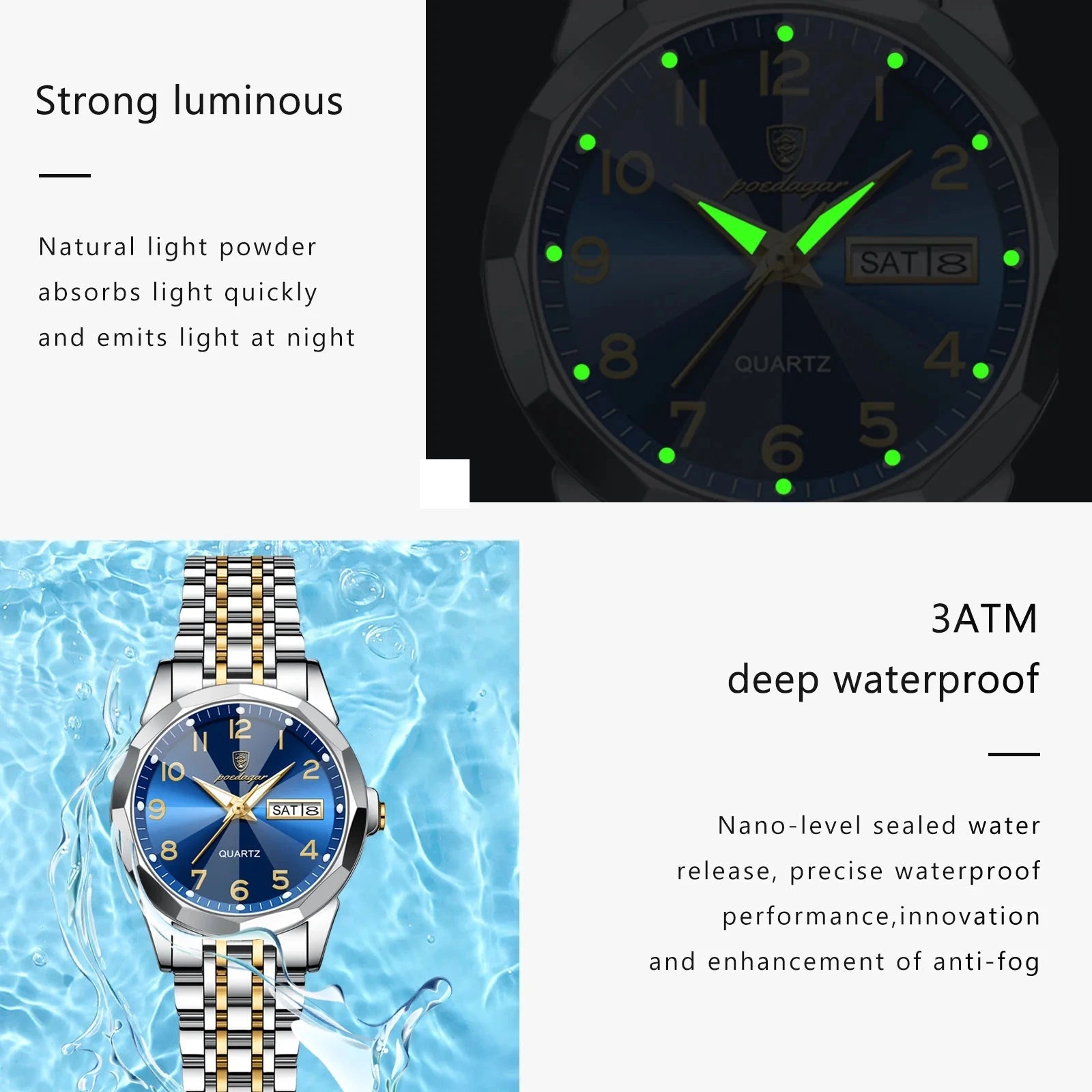 Poedagar 3078 watch