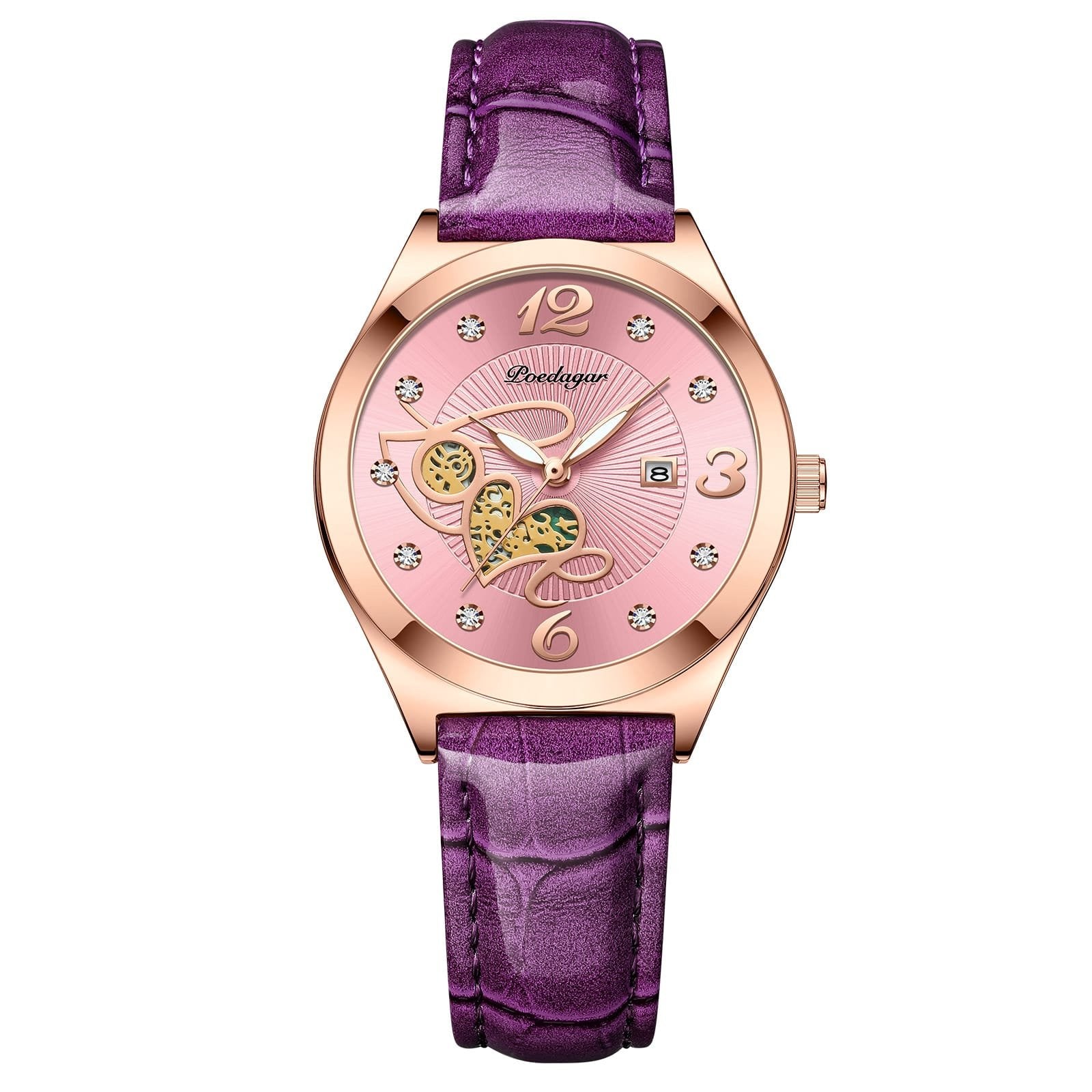 Poedagar 310 watch Gold Pink variant
