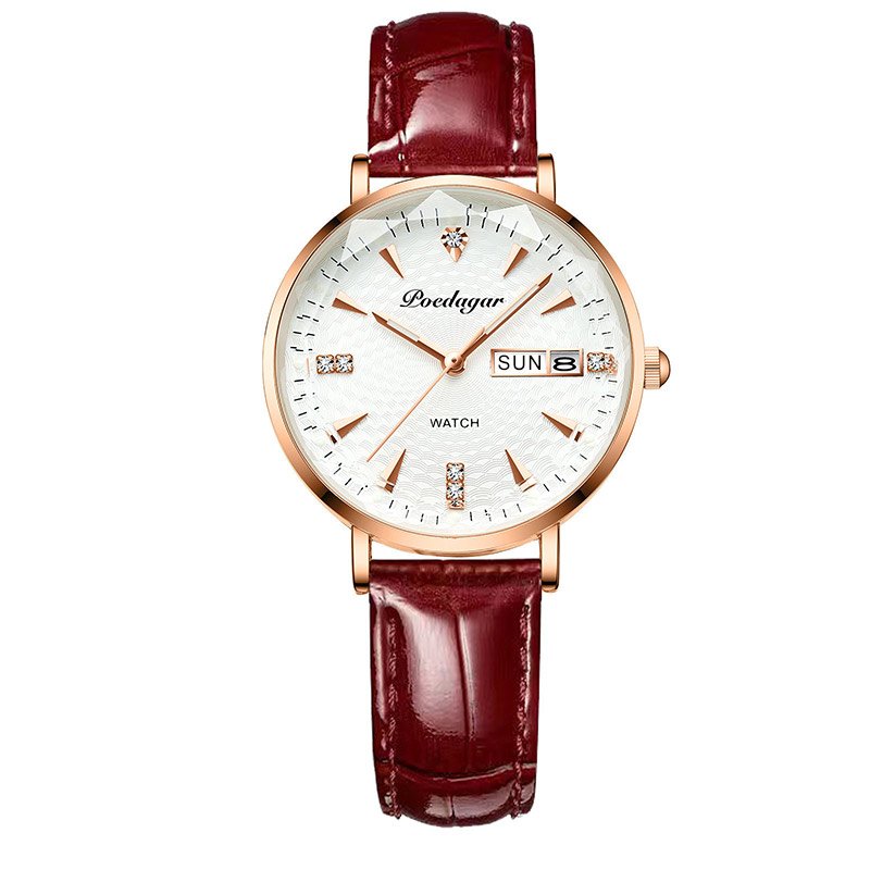 Poedagar 312 watch Rose Gold White L variant