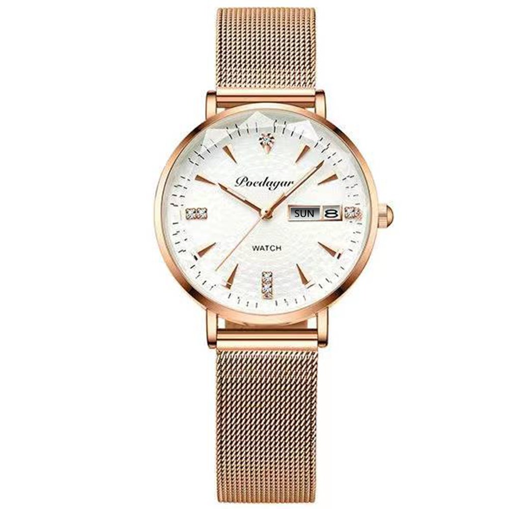 Poedagar 312 watch Rose Gold White M variant