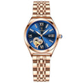Poedagar 320 watch Rose Gold Blue variant