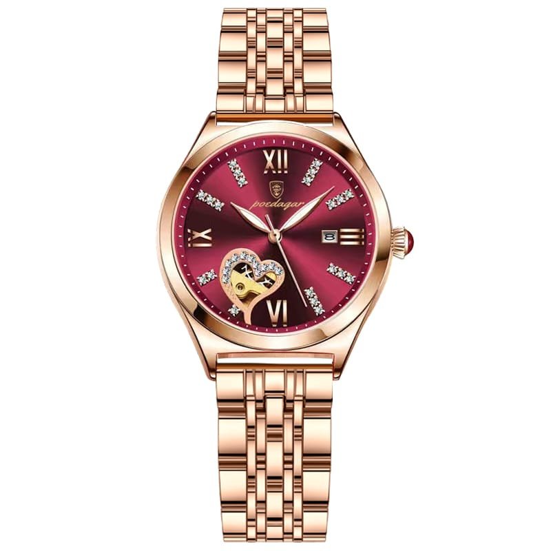 Poedagar 320 watch Wine Red variant