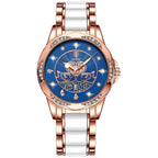 Poedagar 362 watch Rose Gold Blue variant
