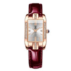 Poedagar 365 watch Rose Gold White Leather variant