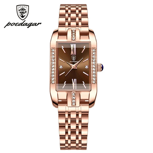 Poedagar 365 watch RoseGold Coffee variant