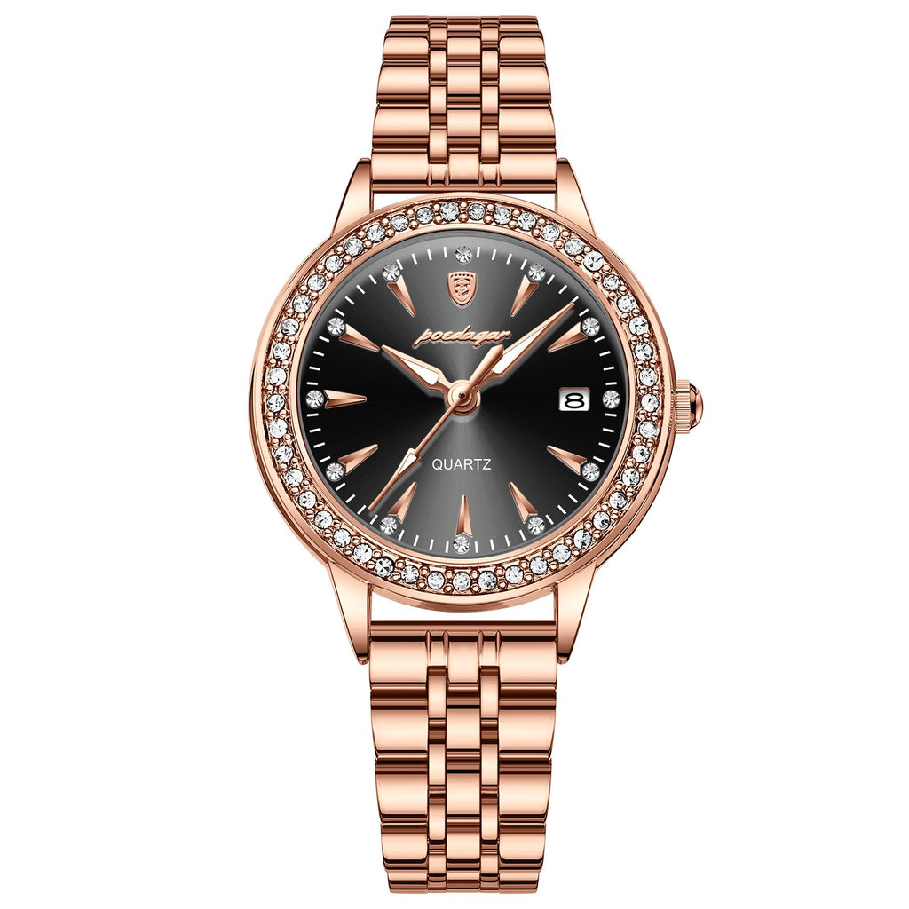 Poedagar 366 watch Roes Gold Black variant