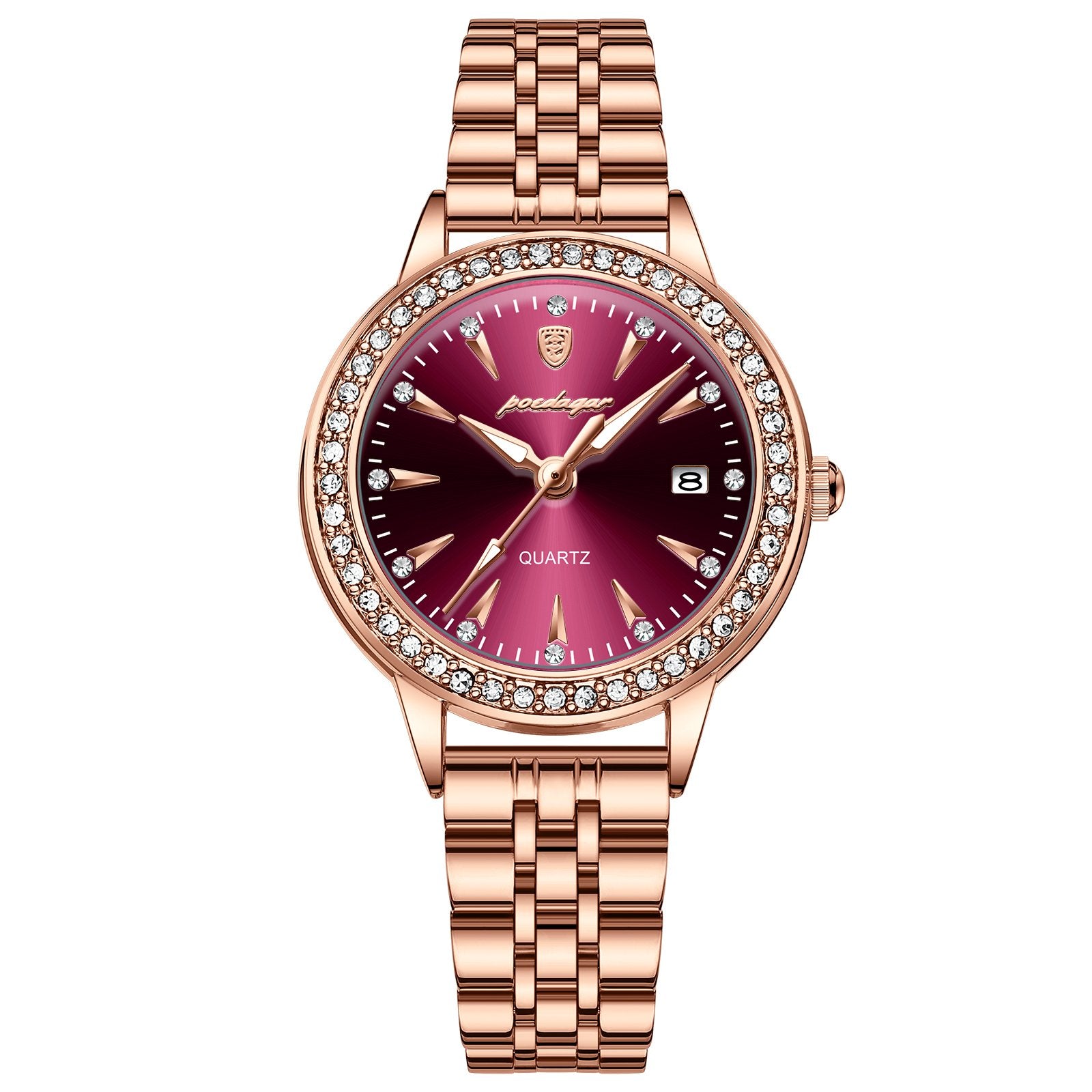 Poedagar 366 watch Roes Gold Purpel variant