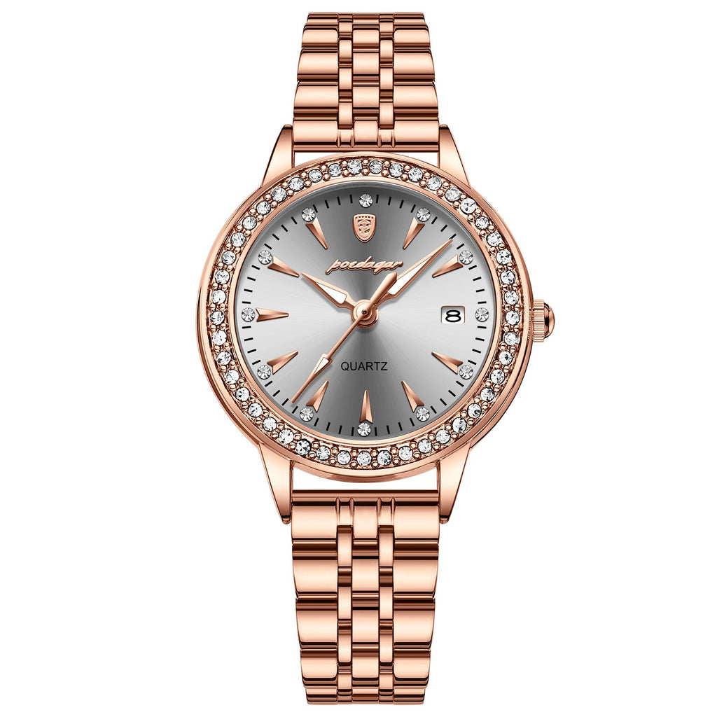 Poedagar 366 watch Roes Gold White variant