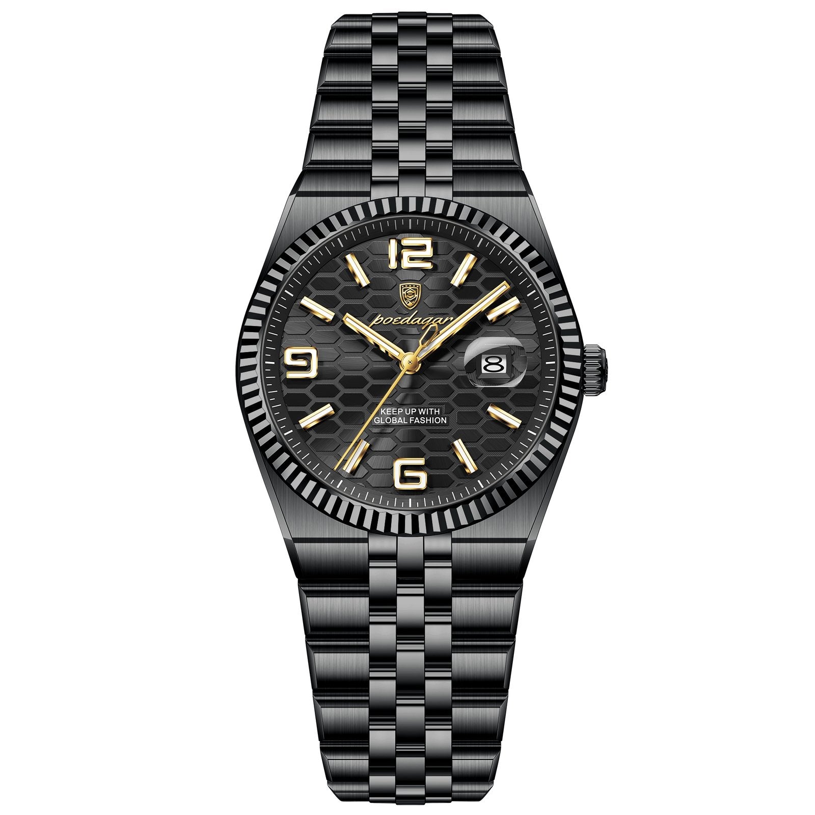 Poedagar 502 watch Black Black variant