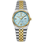 Poedagar 502 watch Gold Mint Blue variant