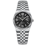 Poedagar 502 watch Silver Black variant
