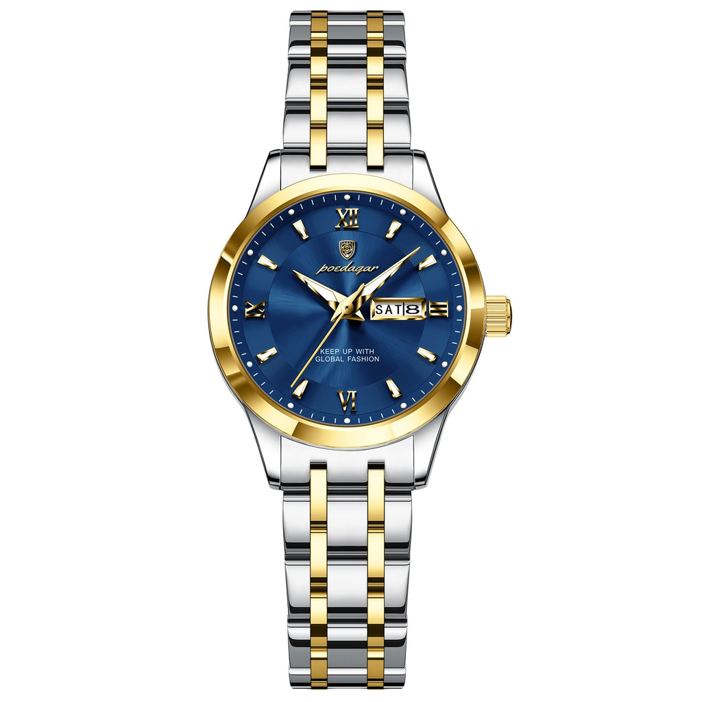 Poedagar 503 watch Gold Blue variant
