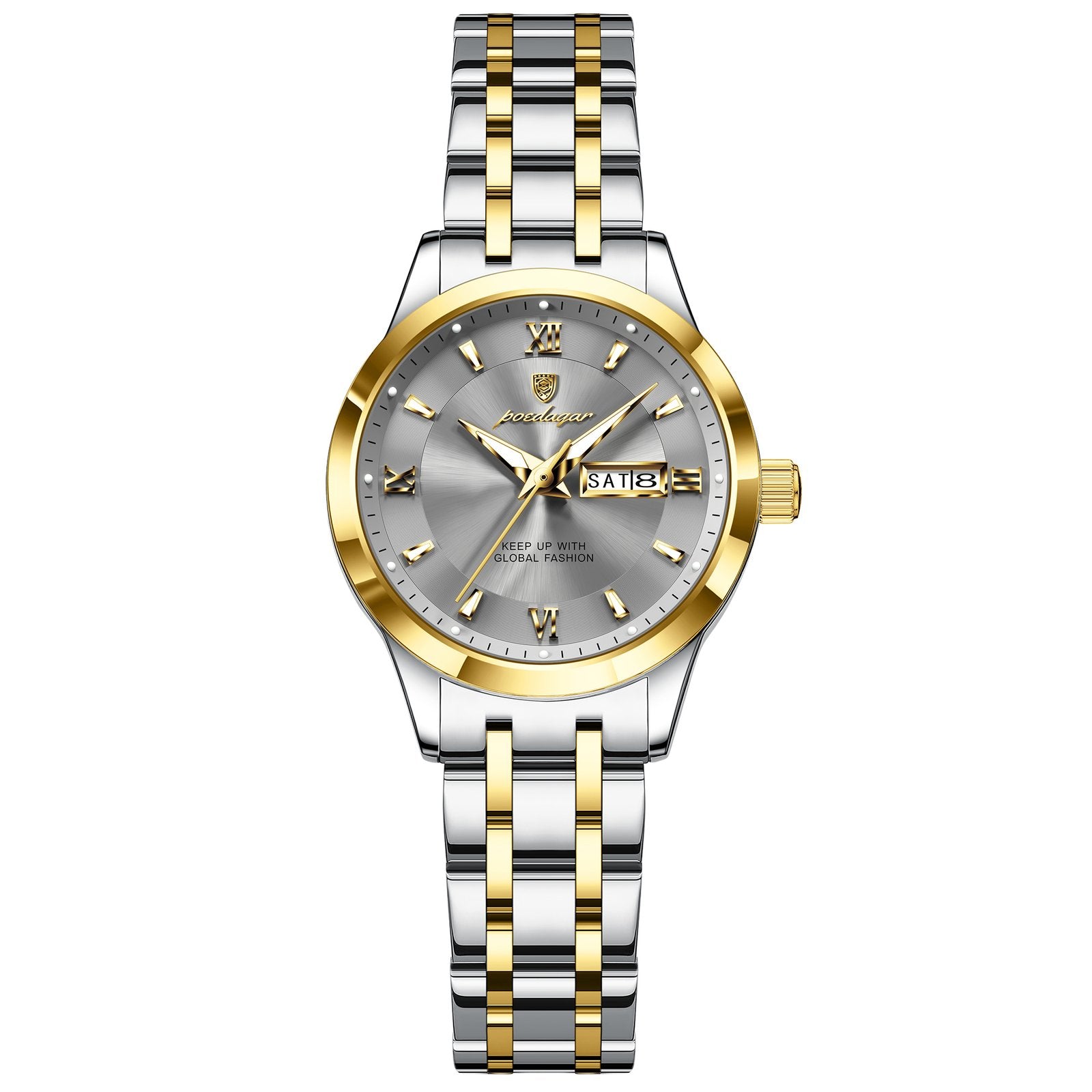 Poedagar 503 watch Gold Grey variant