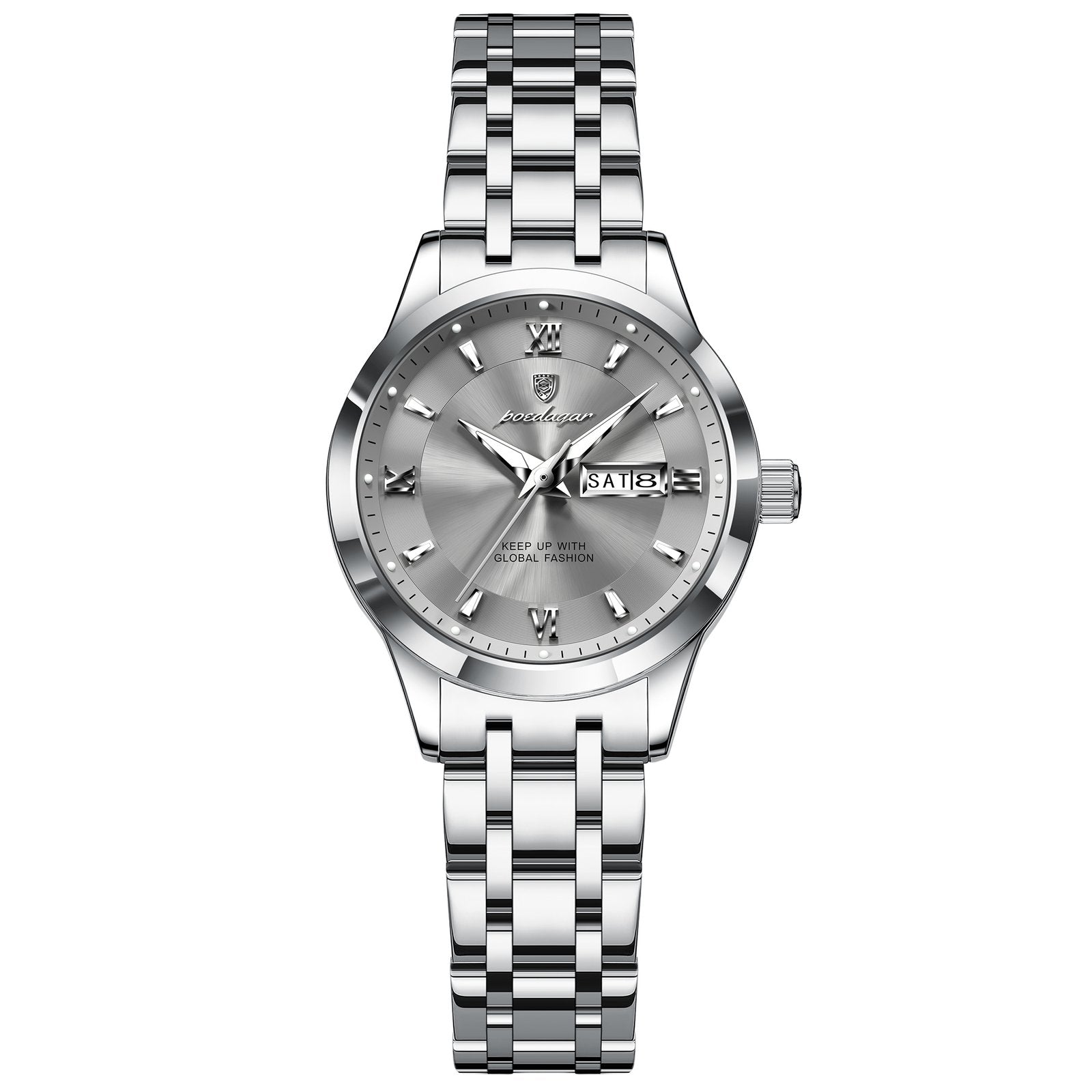 Poedagar 503 watch Silver Grey variant