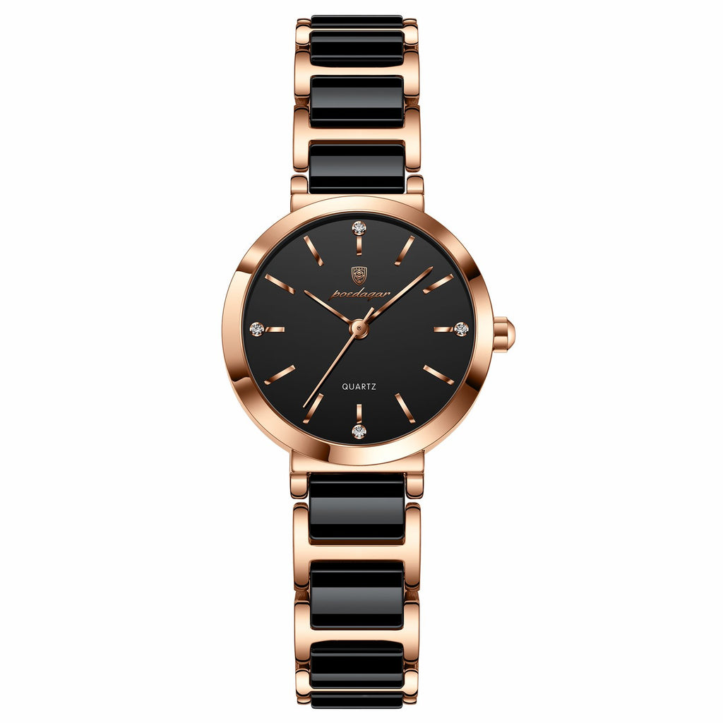 Poedagar 505 watch Rose Gold Black variant