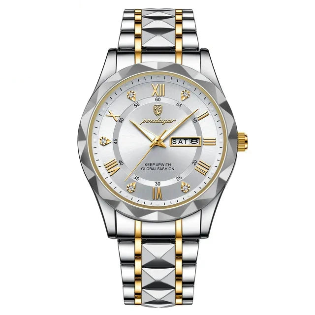 Poedagar 615 watch Gold White variant
