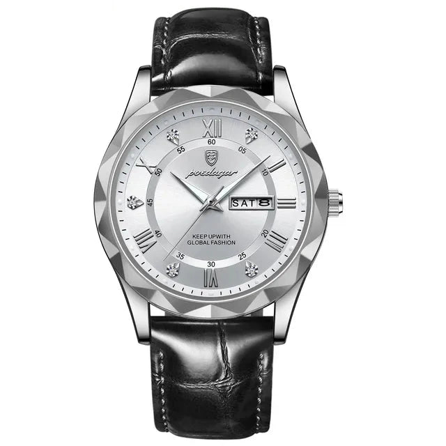 Poedagar 615 watch Silver White L variant