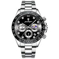 Poedagar 629 watch Silver Black variant