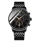 Poedagar 632 watch Black Gold Steel variant