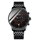 Poedagar 632 watch Black Gray Steel variant