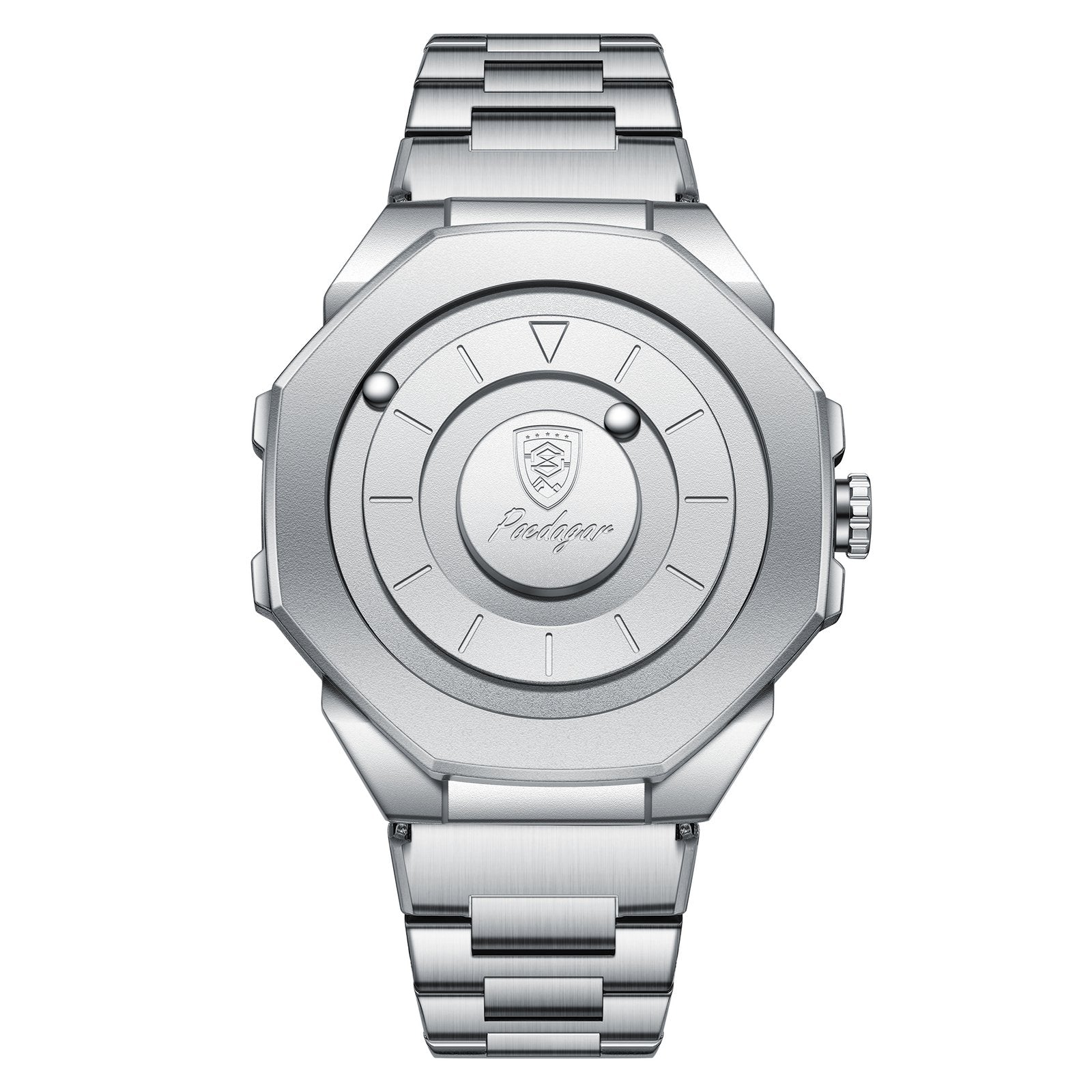 Poedagar 670 watch Silver Silver variant