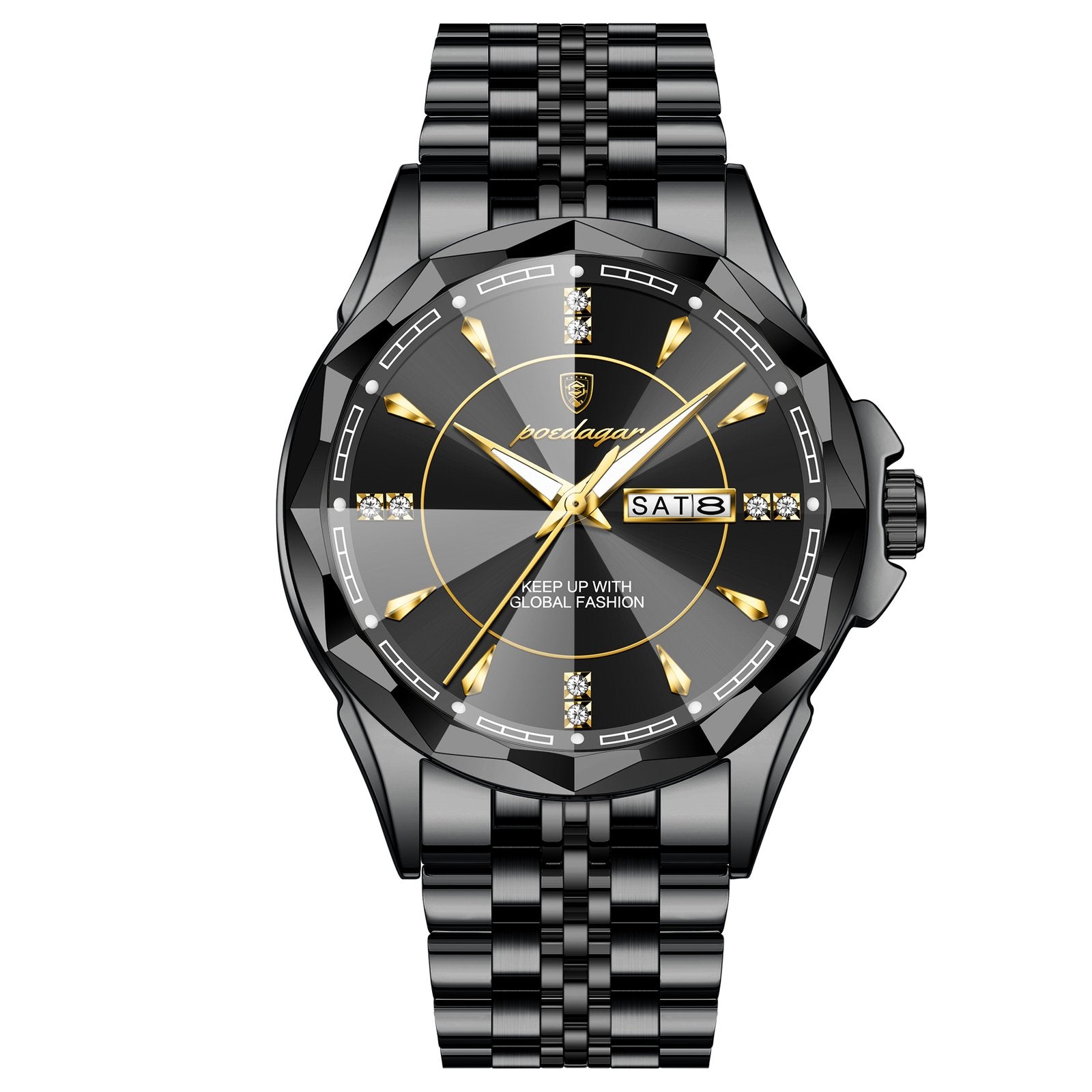 Poedagar 674 watch Black Black variant