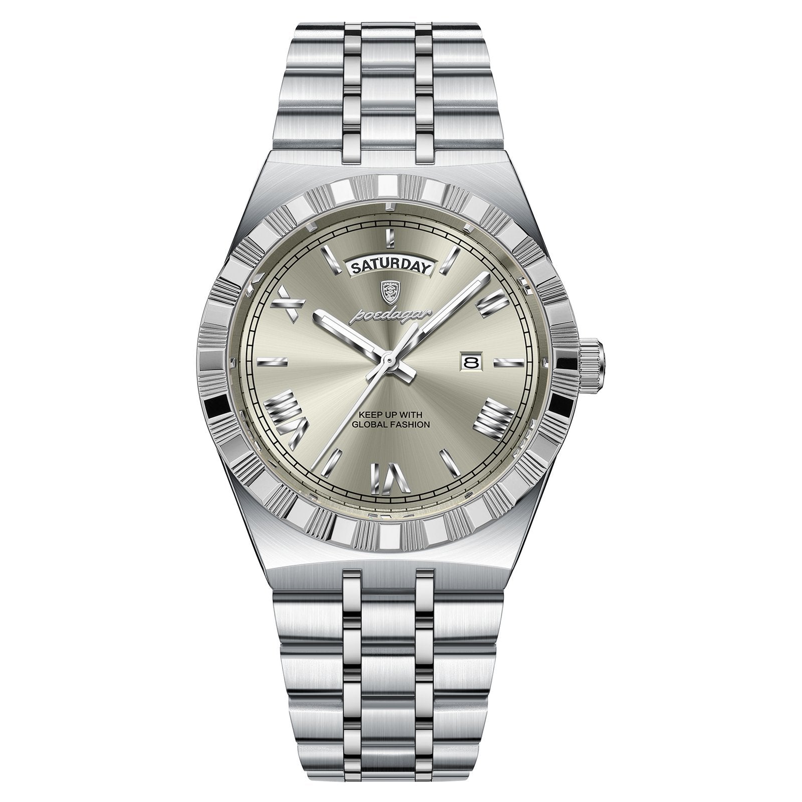 Poedagar 675 watch Silver Grey variant