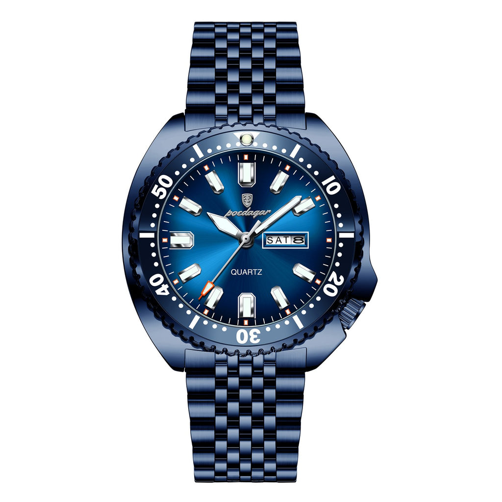 Poedagar 682 watch Blue Blue variant