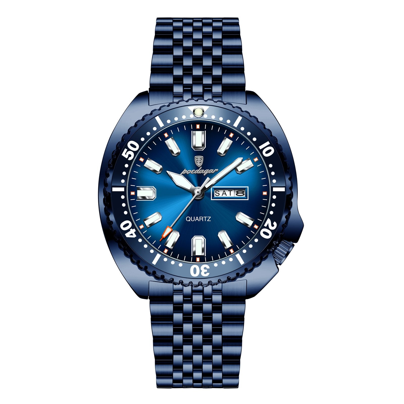 Poedagar 682 watch Blue Blue variant