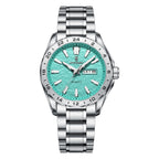 Poedagar 683 watch Silver MintBlue variant