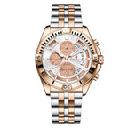 Poedagar 695 watch Rose Gold White variant
