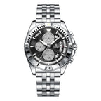 Poedagar 695 watch Silver Black variant