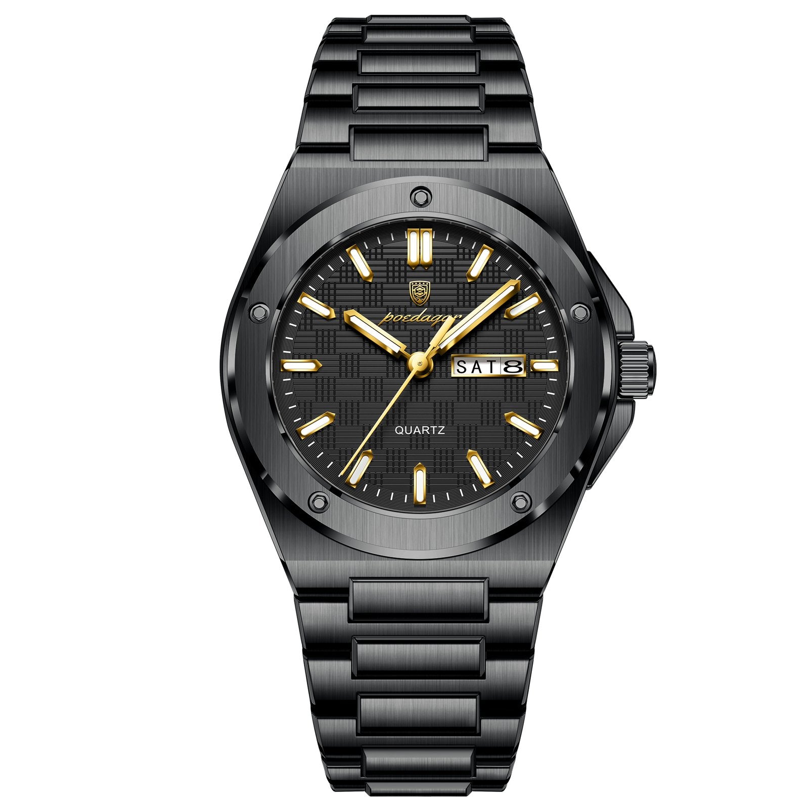 Poedagar 696 watch Black Black variant